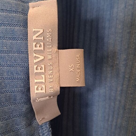 ELEVEN  Women's Razzle Dazzle Tennis Pullover Cornflower Blue NWT Extra Small - Picture 10 of 13